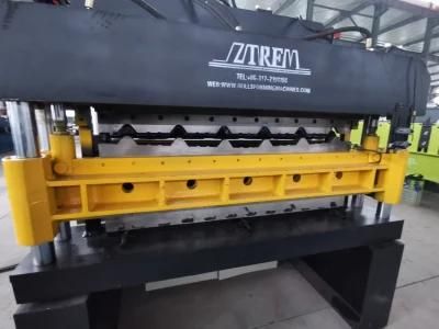 Color Steel Triple Layer Roof Tile Making Roll Forming Machine