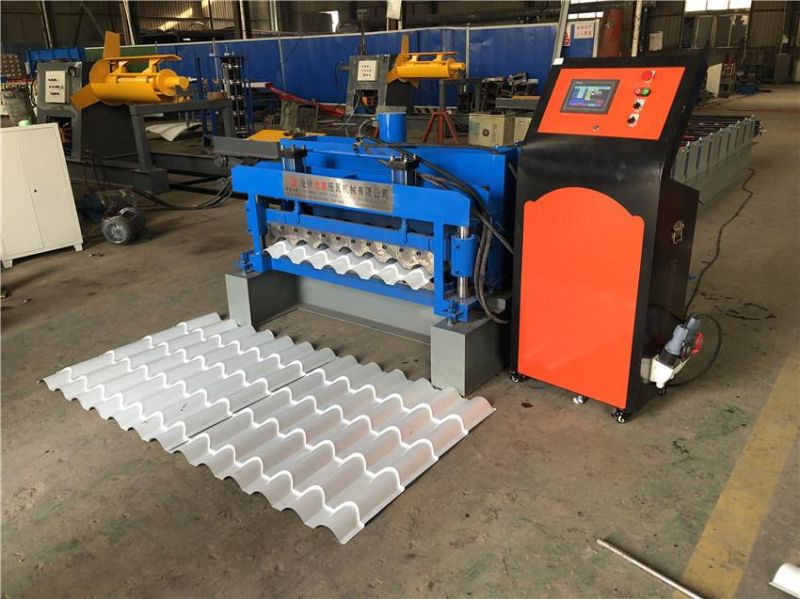 Top Quality Step Roof Glazed Tile Roll Forming Machine