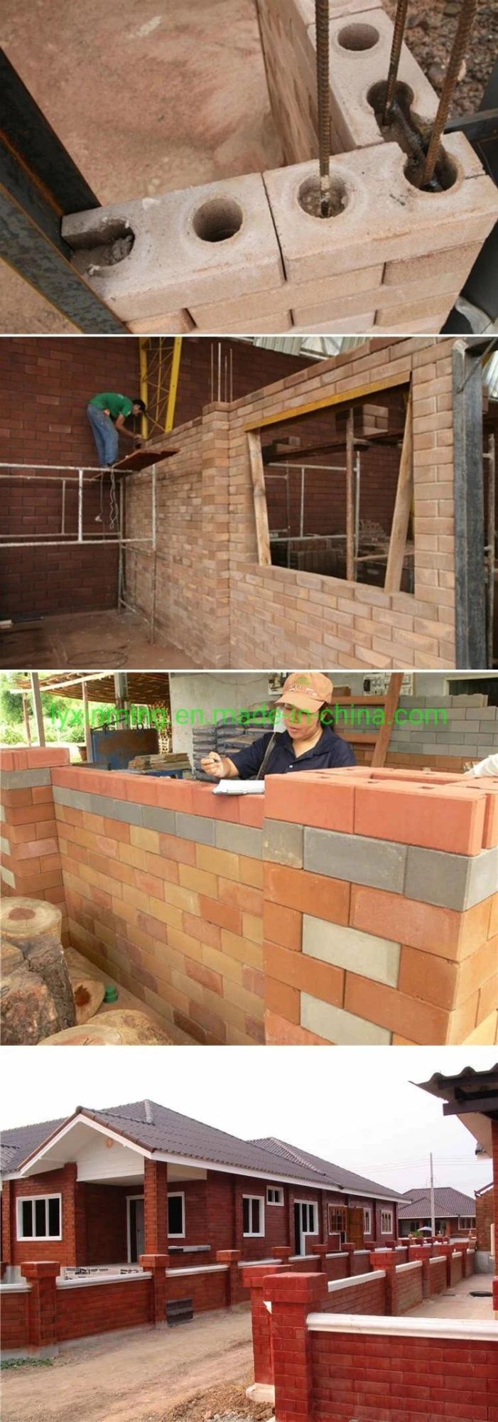 Multipurpose Xm4-10 Interlocking Brick Making Machine Mud Block Machine with Good Quality