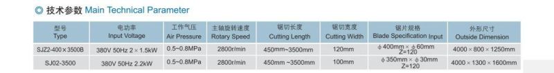 UPVC Profile Double Angle Saw for Window & Door