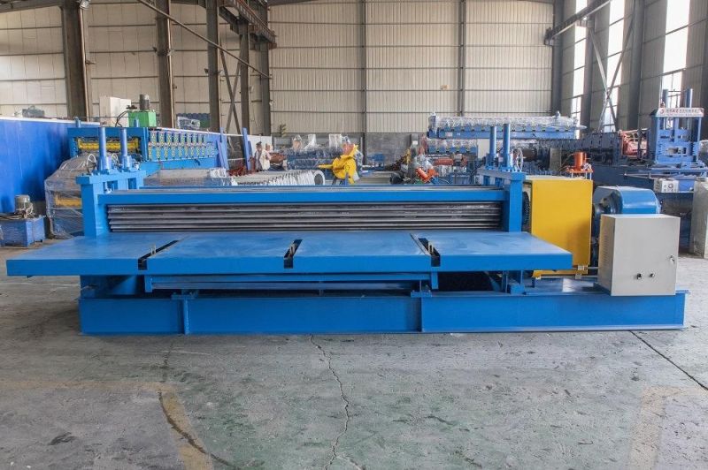 Automatic Corrugated Metal Tile Roof Plate Roll Forming Machinery