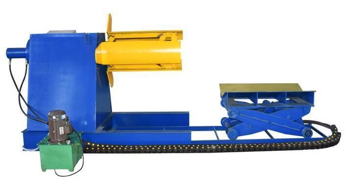 5ton 8ton 10ton Hydraulic Decoiler/Uncoiler with Coil Car
