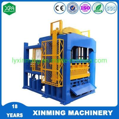 Building Material Qt10-15 Hydraulic Brick Cycle Making Machine with Stacker