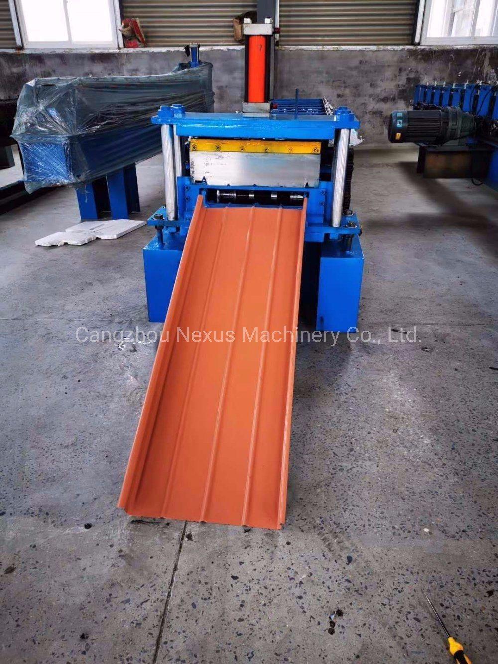 Hidden Joint Roof Sheet Roll Forming Machine Standing Seam Roofing Machine Bemo Panel Rollformer