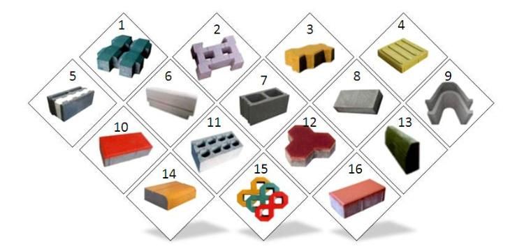 High Capacity Qt10-15 Paving Interlocking Brick Block Making Machine