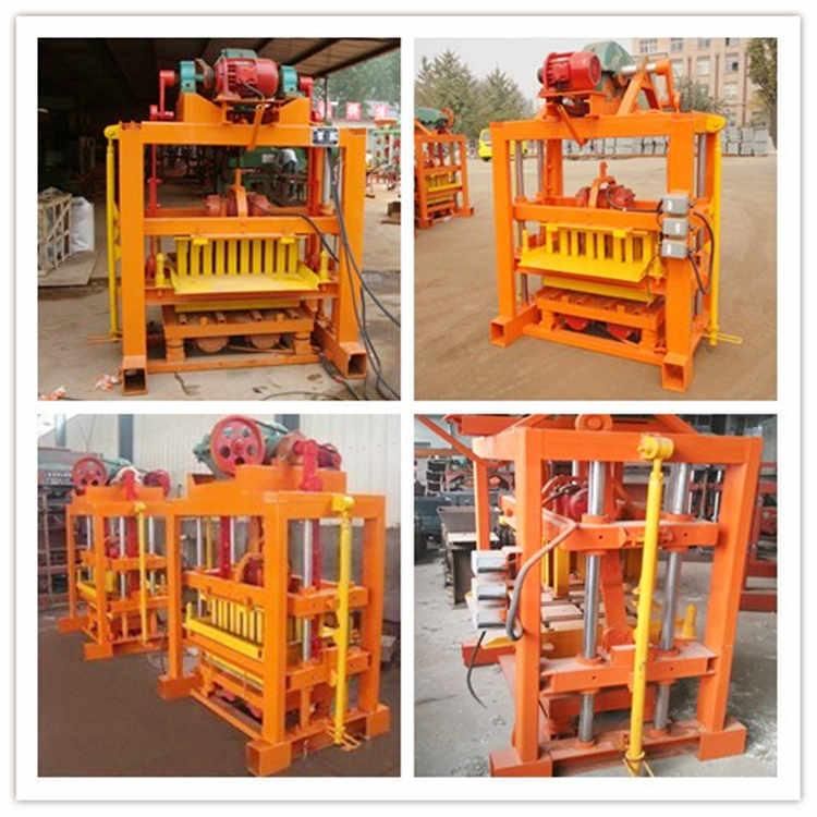 Small Investment Qtj4-40 Concrete Cement Block Molding Machine Paving Brick Paver Block Forming Machine