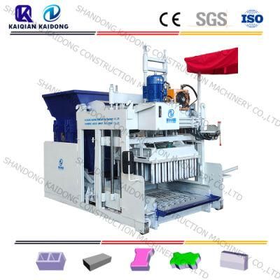 Qtm10-15 Semi-Automatic Mobile Block Making Machine Kaidong Machinery