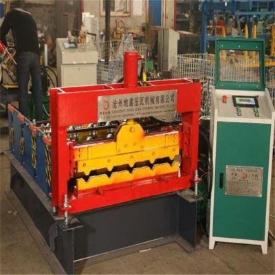 Popular Crimping Arching Curving Metal Steel Trapezoidal Wall Panel Sheet Cold Roll Forming Making Machine Production Line