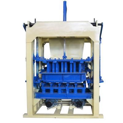 Qt4-20 Semi-Automatic Paving Block Making Machine Production Line
