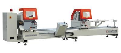 PVC Window Door Profile Digital Display Double Heads Saw Cutting Machine