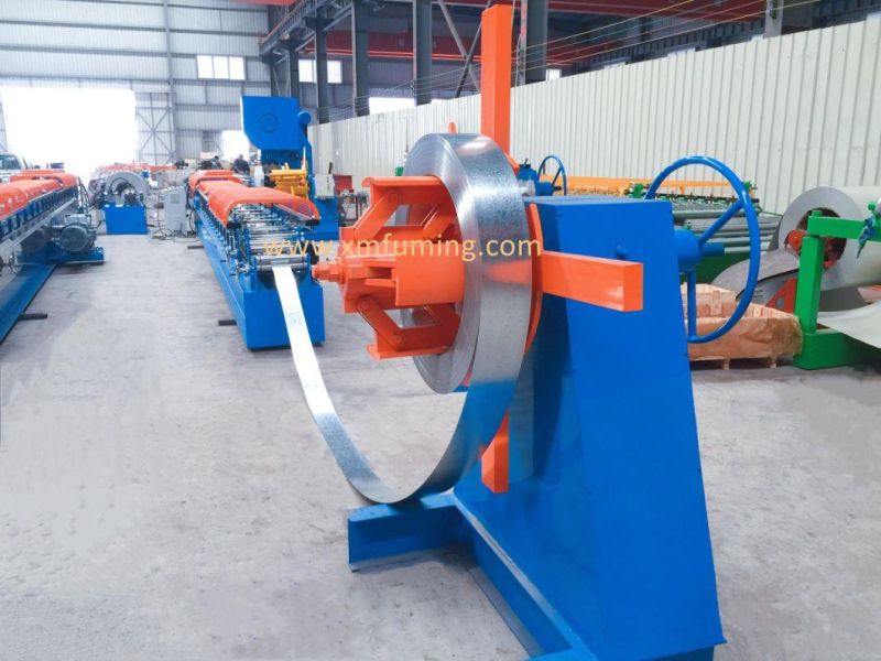 New Gi, Cold Rolled Steel Container Gutter Machine Roller Forming