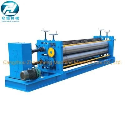 Thin Plate 0.12-0.4mm Barrel Corrugated Roofing Sheet Roll Forming Machine