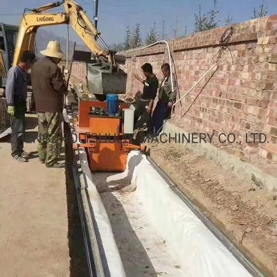 Concrete Ditch Lining Machine Automatic Paving Road Ditch Equipment Irrigation Ditch Machine Cast-in-Place Canal Equipment for Sale