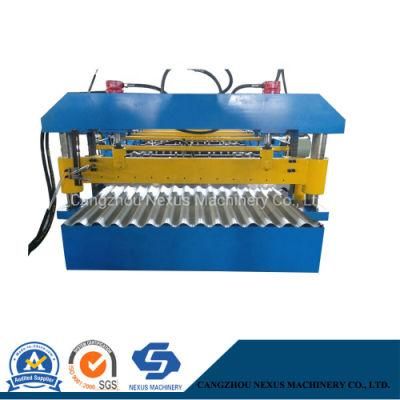 0.2mm-0.8mm Thickness Corrugated Roof Sheeting Machine 3kw with Cycloidal Reducer