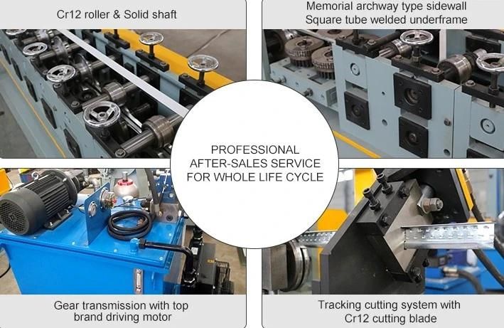 Metal Stud/Track Frame Specific Mould Light Keel Roll Forming Machine
