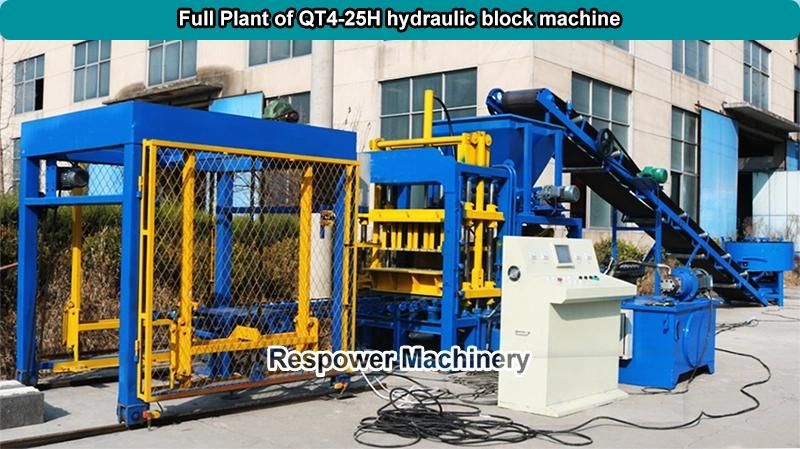 Automatic Concrete Block Machine for Sale in Africa