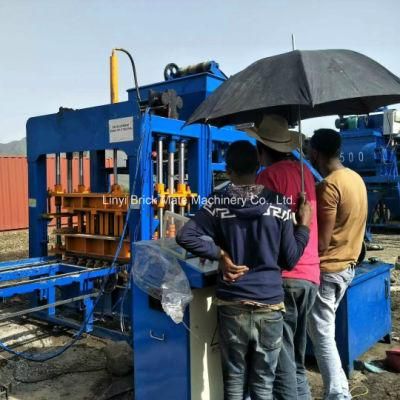 Qt4-15 Automatic Hydraulic Concrete Block Cement Brick Making Machine of Good Quality