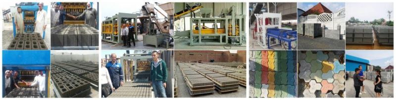 Automatic Hydraulic Cement Hollow Block Machine Brick Concrete Paver Block Making Machine of High Productivity