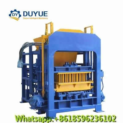 Qt4-15 Block Machine/Machinery, Grass Paver Molds, Equipment for Cement Block, Cement Brick Moulding Machine