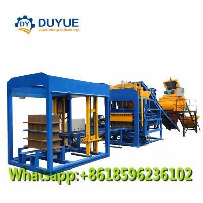 Qt4-15 Automatic Brick Block Machine Cement Block Making Machine Block Moulding Machine Price Concrete Block Machine