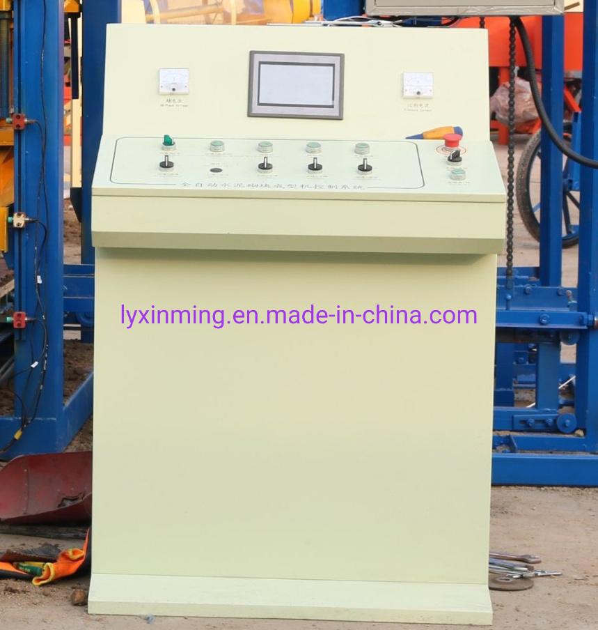 Semi-Automatic Qt4-24 Hollow Block Concrete Brick Making Machine