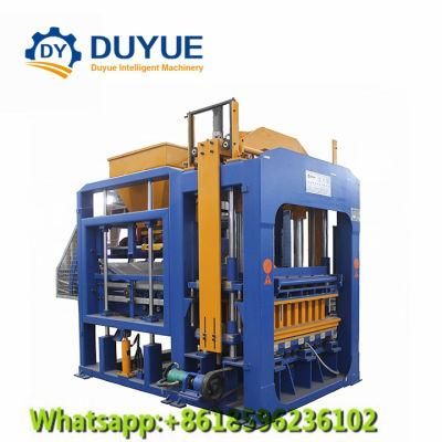 Qt10-15 Fully Automatic Concrete Block Machine, Large Brick Making Machine, Hydraulic Hollow Block Machine, Cement Production Line