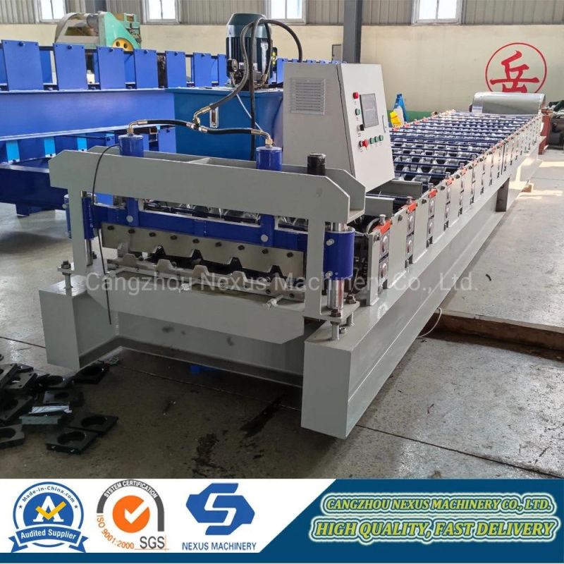 Trapezoidal Tile Making Machine Metal Roof Panel Roll Forming Machine