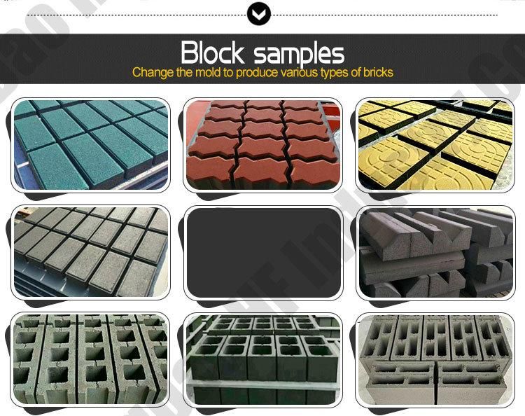 Qt15-15 Fully Automatic and Hydraulic Flyash Cement Hollow Block / Brick Making Machine in South Africa