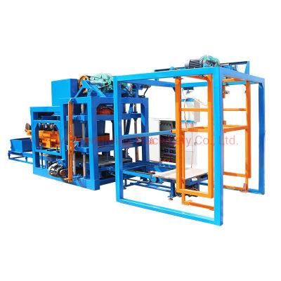 Building Material Qtj4-25 Automatic Fly Ash Cinder Cement Concrete Brick Making Machine for Sale