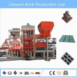 Qt6-15 Full Automatic Cement Concrete Paver Brick Making Machine