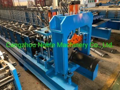 Noble Quality Color Steel Roof Sheet Ridge Cap Roll Forming Machine