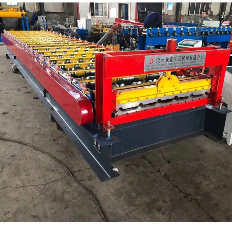 Dx Fully Automatic Roof Roll Forming Machine with Safe Cover