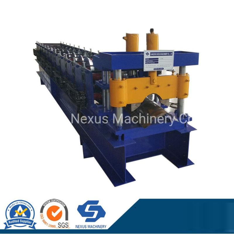 Metal Roof Ridge Cap Roll Forming Machine Roof Ridge Tiles Building Materials Machinery