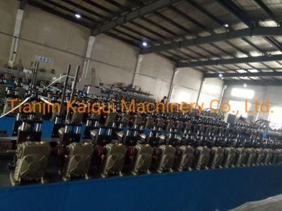 New Ceiling T Grid Roll Forming Machine with Automatic Punching and Cutting
