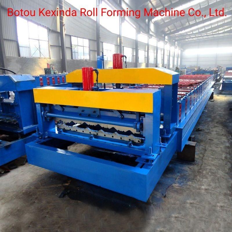 Kexinda 960 Glazed Metal Roofing Tile Roll Forming Machine