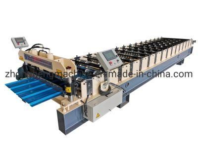 Steel Roofing Sheets Tile Trapezoidal Roof Tile Forming Machine, Cold Roll Forming Machine Manufacturer.