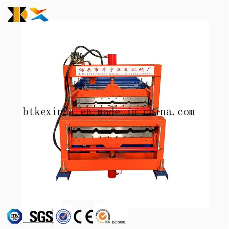 Xinnuo Double Layer Metal Roof Tile Roll Forming Machine