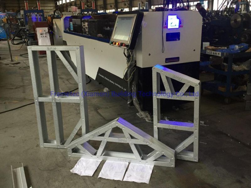 Full Automatic Steel Frame Machine for Galvanized Steel Frame Making Prefab House