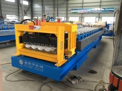 Glazed Roof Tile Ibr Roofing Sheet Double Layer Tile Making Roll Forming Machine