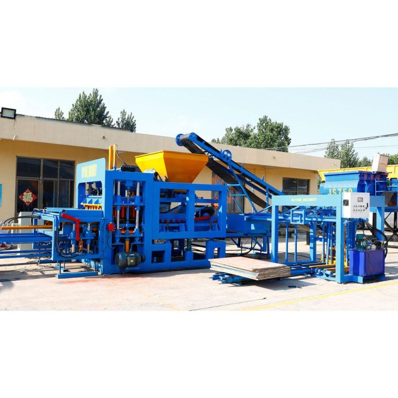 Qt12-15 Hydraform Pavement Brick Moulding Plant Concrete Brick Machine Price