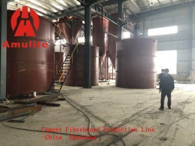 Low Raw Material Cost Amulite Fiber Cement Board Production Line