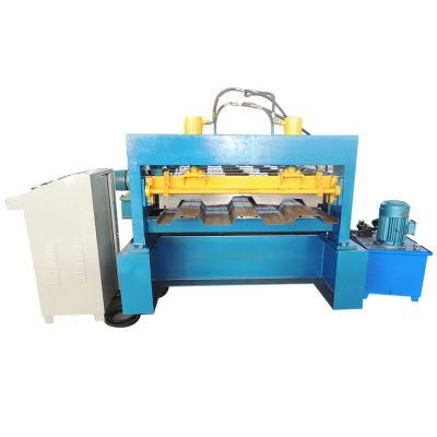 Gi Gl Steel Floor Decking Cold Roll Forming Machine Making Machinery China