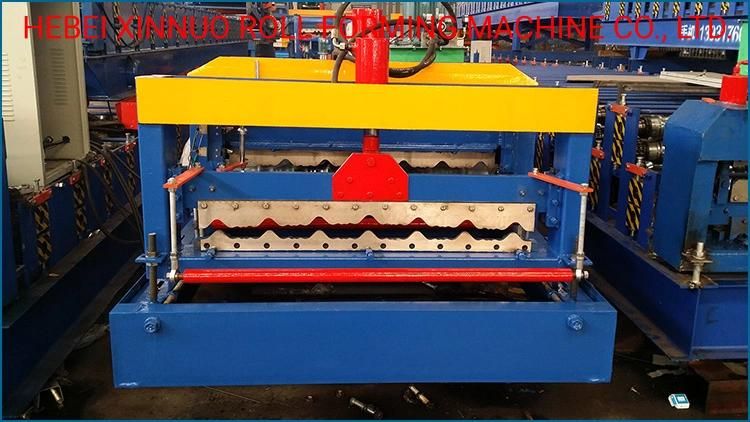 960 Glazed Metal Roofing Tile Making Roll Forming Machine