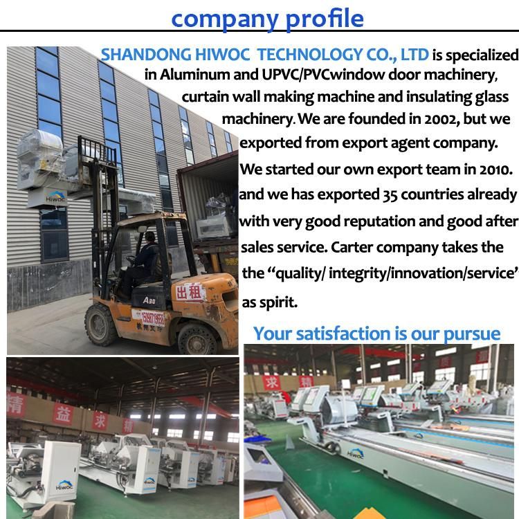 UPVC and PVC Window Manufacturing Equipment/ PVC Window Making Equipment