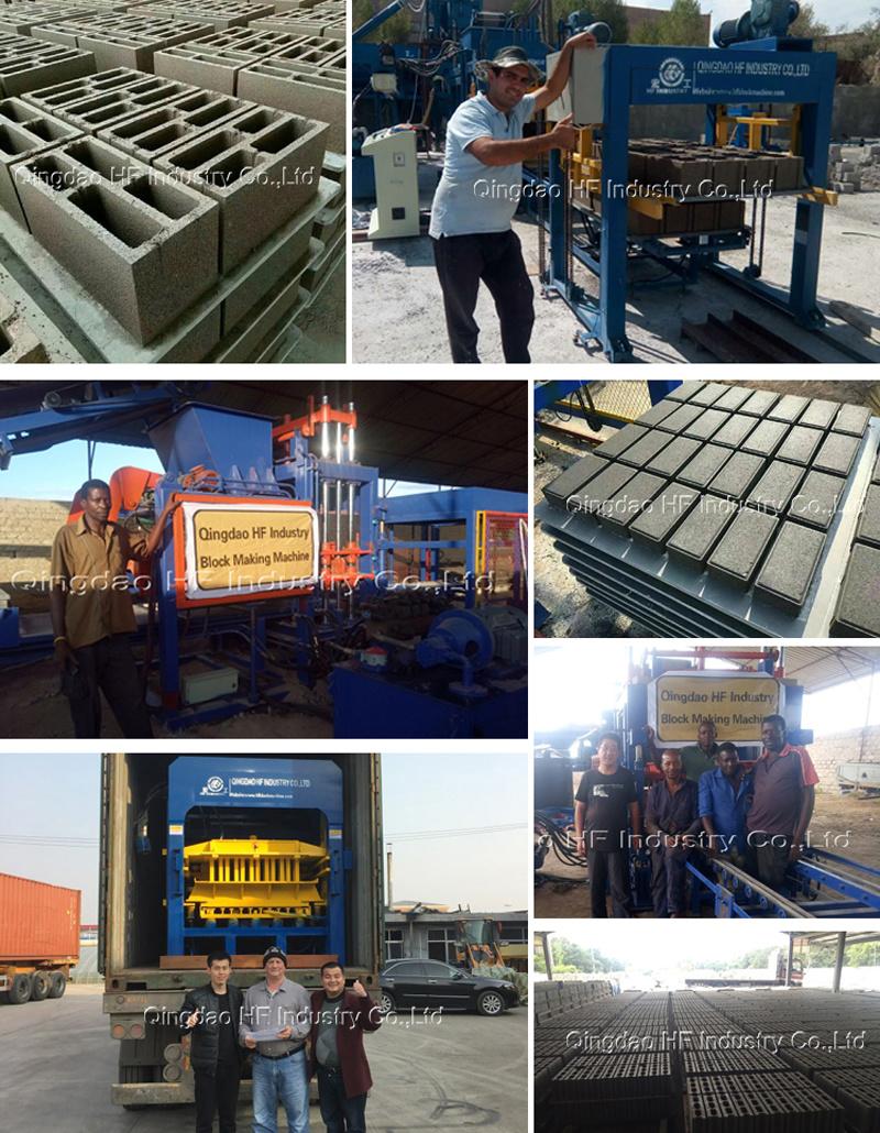 Qt8-15 Automatic Concrete Block Making Machine Brick Machine