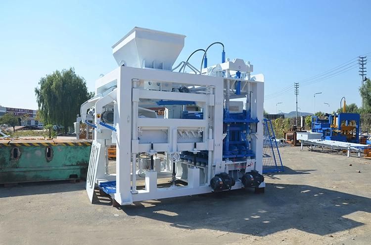 Qt12-15 Automatic Paving Stone Moulding Machine