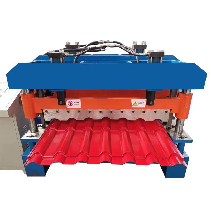 Popular Metal Roofing Glazed Tile Roll Forming Making Machine, Cold Roll Forming Machine Manufacturer.