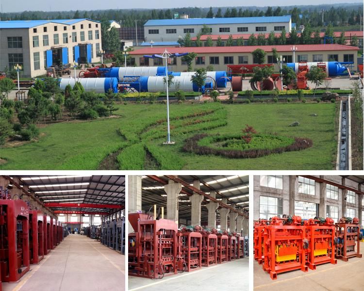 Qt4-15 Automatic Hollow Block Curbstone Paver Block Machine