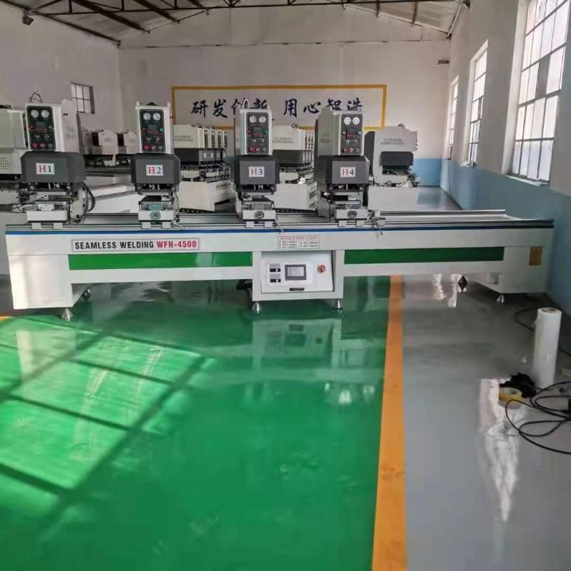 Four Head Welding Machine Seamless Window Machine