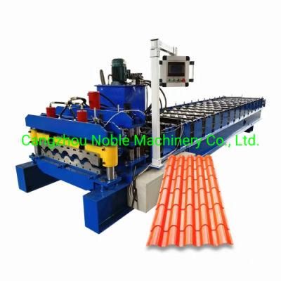Roofing Sheet Used Bamboo Tile Making Roll Forming Machinery